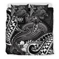 thumbnail image 4 of Juego de cama Fiyi - Tiburón blanco Tatuaje polinesio, 4 of 6