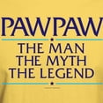 thumbnail image 3 of CafePress - Pawpaw Man Myth Legend T Shirt - Men's Classic Graphic T-Shirt, 3 of 4
