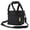 004 Black, variant on Win s Way Water Bottle Carrier with Strap Family Size 4 Compartment Drink Holder Bag Multi Cup Drink Tote Hands Free Spill Proof Durable with Pocket Practical Gift for Family