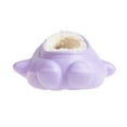 thumbnail image 6 of FOAMWALK Toddler Unisex Novelty Clogs with Faux Fur Lining - Penguin Slippers for Toddler, Lilac, 8, 6 of 8