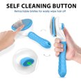 thumbnail image 6 of Neotimely Self Cleaning Slicker Brush for Dogs and Cats,Pet Grooming Tool,Dog Cat Brush,Removes Undercoat,Shedding Mats and Tangled Hair Massages Particle,Improves Circulation, 6 of 8
