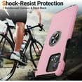 thumbnail image 5 of for Moto G Stylus 5G 2023 Case, Slim Soft Shockproof Protective Case for Motorola G Stylus 5G Case 2023, with Invisible Ring Kickstand for Motorola G Stylus 5G 2023 Case, Pink, 5 of 14