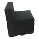 thumbnail image 1 of Sillón Individual Con 4 Ruedas, Tapizado Para Muebles De , Color Negro, 1 of 9