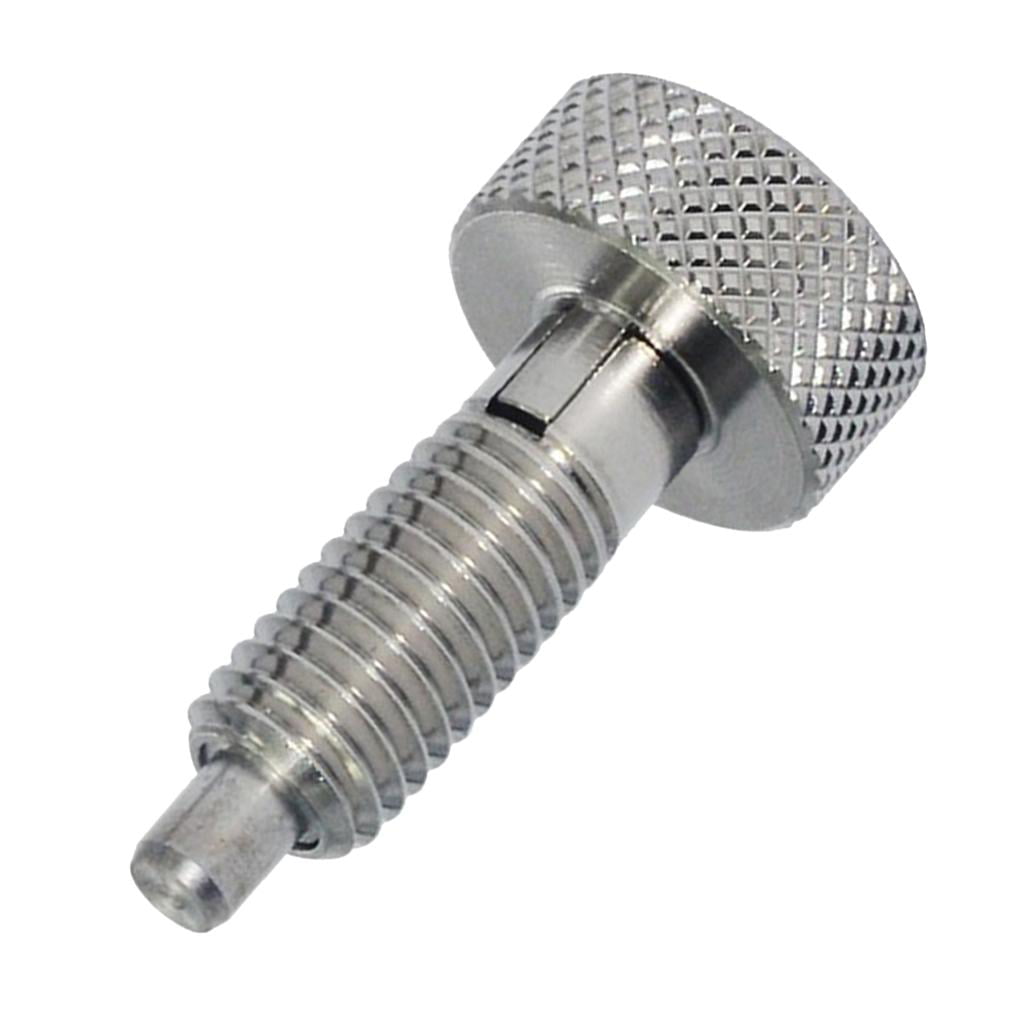 1pc Heavy Duty Locking Hand Pin Plunger Steel Knurled Plungers 6-16 Nut Bolt 
