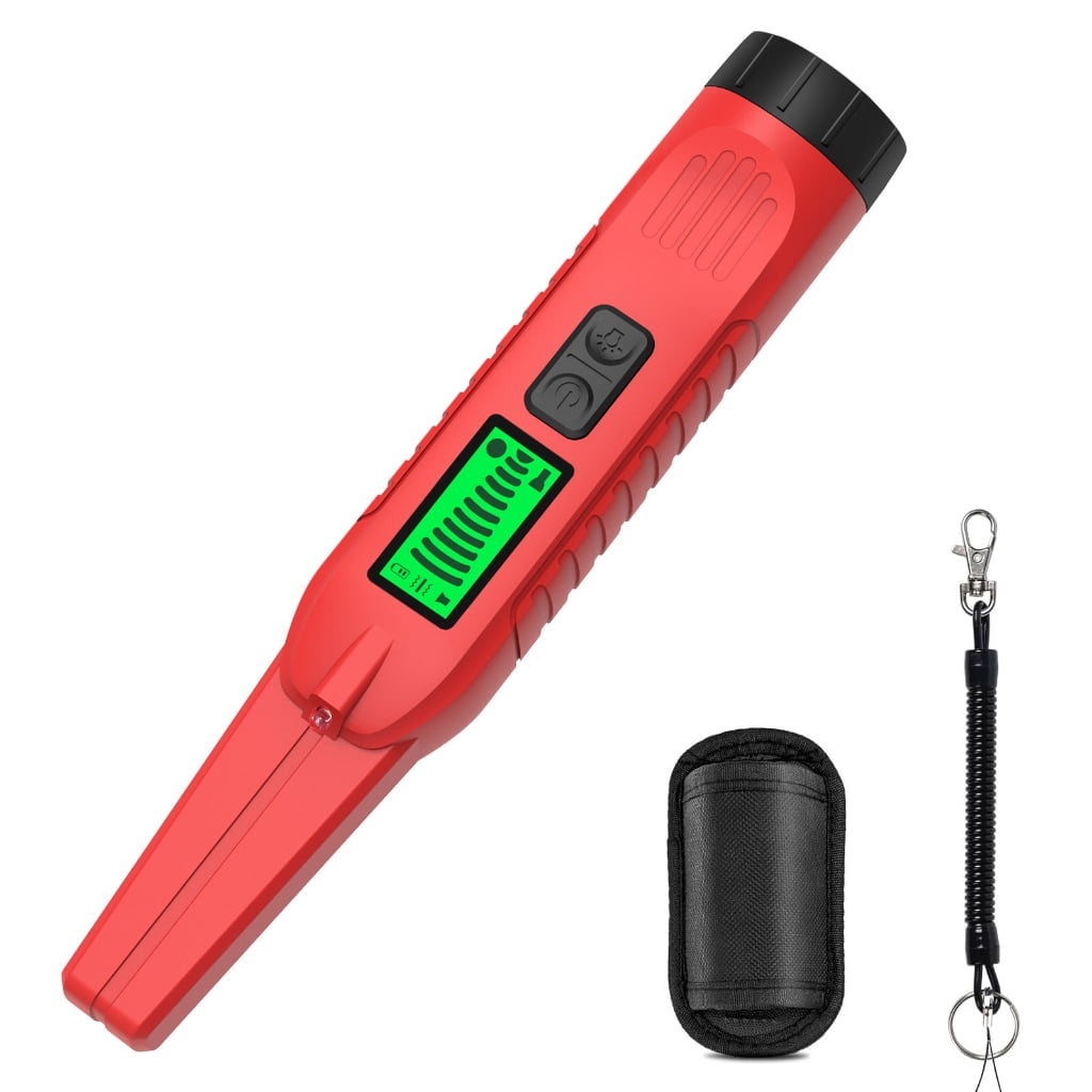 MOMOJIA Multifunction Metal Detector Stick Vibration Sound Alarms Temperature Resistant High Sensitivity Metal Detectors set