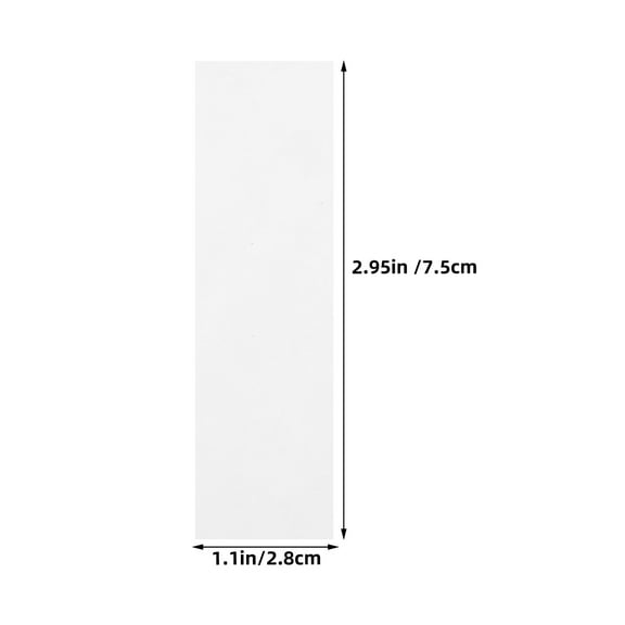 RENACLIPY Chromatography Paper Set White 200 Pcs for Science Experiments and Lab Use Educational Supplies