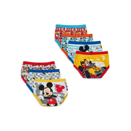 Toddler Boys' 7 Pack Underwear Mickey Mouse by Handcraft 4T