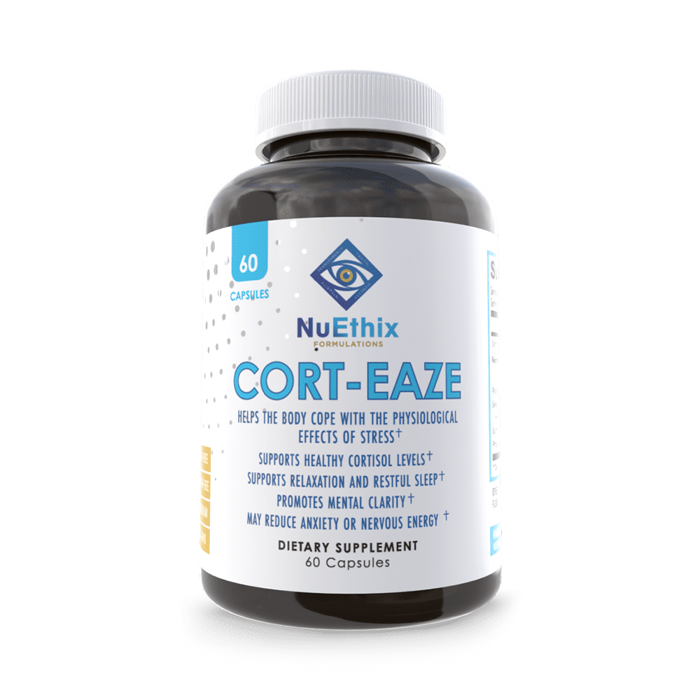NuEthix CortEaze CortisolControl Promotes Relaxation and Better Sleep