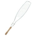thumbnail image 3 of Almencla Panier à Poisson Pratique avec Poignée en Bois pour Camping Crevettes Poignée Ronde Extérieure, 3 of 8