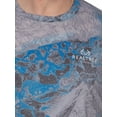 thumbnail image 4 of Realtree Wav3 Tahoe Blue Men's Short Sleeve Fishing Shirt, 4 of 5
