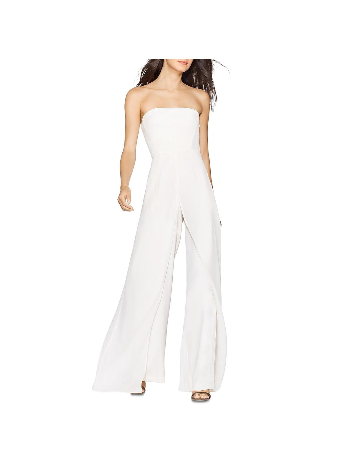 halston heritage wide leg jumpsuit