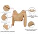thumbnail image 4 of Moldeador de brazos para mujer, sujetador push up postoperatorio, corsé corrector de compresión de manga larga, cierre frontal, ropa moldeadora ajustada sin costuras, 4 of 5