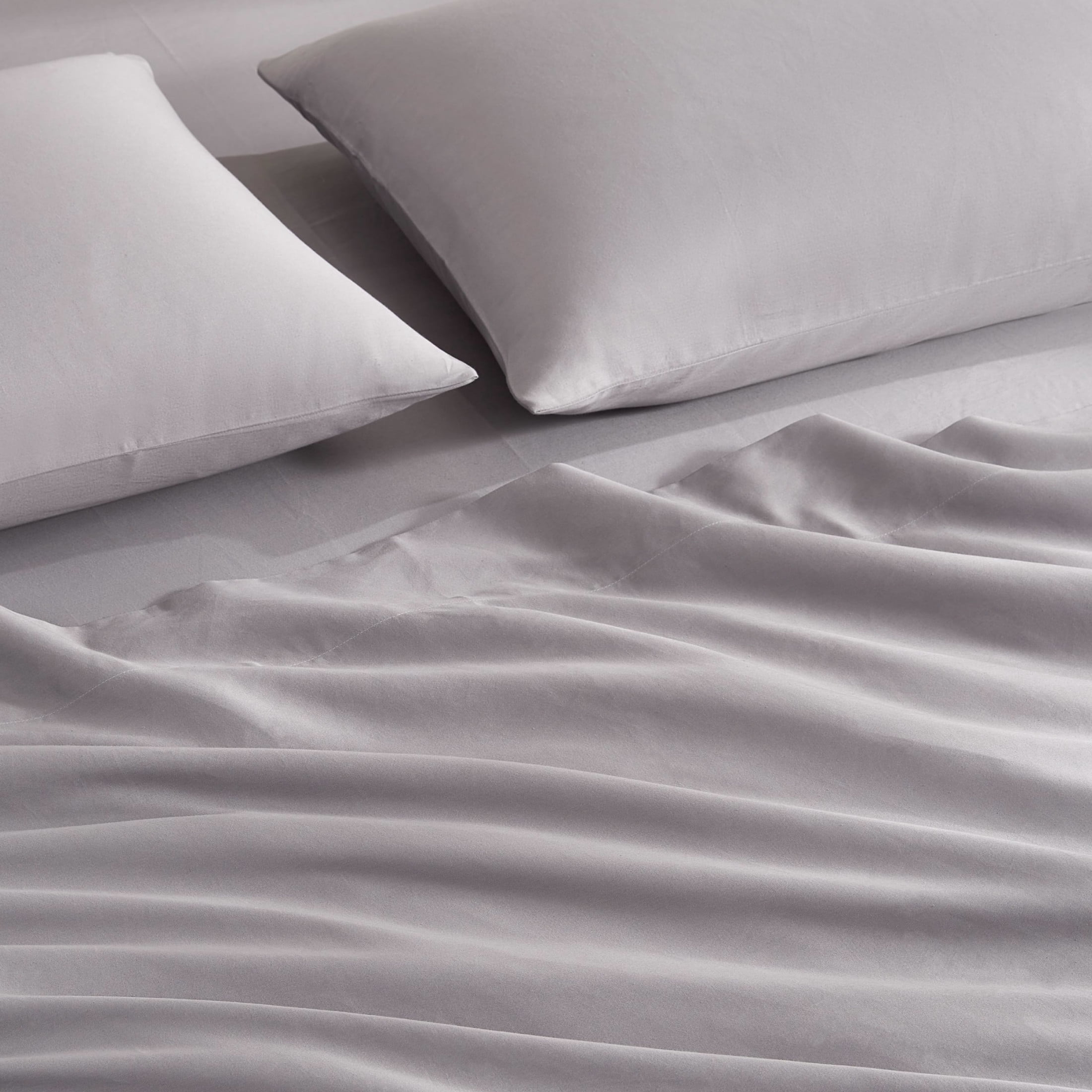 The Sheet Lab Cloud Embrace Sheet Sets, 3-Piece Twin, Dark Gray