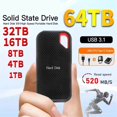 thumbnail image 4 of Unidad de Estado Sólido Portátil SSD Externa de 1 TB, Disco Duro SSD de Alta Velocidad, Dispositivo de Almacenamiento USB 3.1 para Portátiles y Teléfonos., 4 of 8