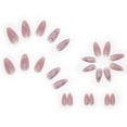 thumbnail image 3 of 24Pcs Doux Modèle de Coeur Faux Clou Portable Faux Clou pour les Femmes Filles Colle, 3 of 7