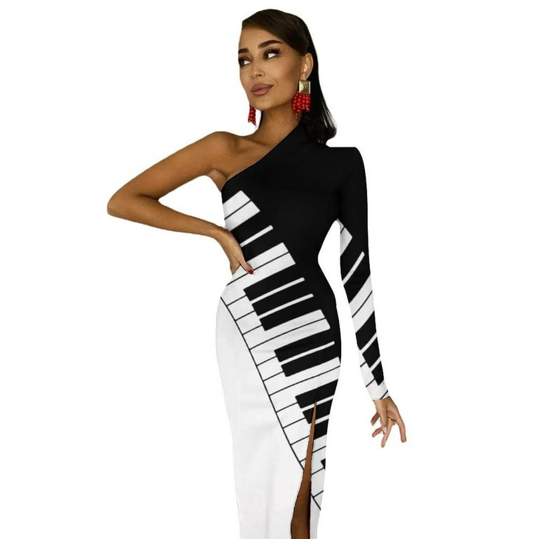 knee length dresses for ladies Sexy Sequined Birthday Black Dress Women Half Sleeve Straight Mini Dre –  Mega Mart Center main image 0