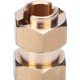 thumbnail image 2 of Conector De Extensión De Latón Herramienta de extensión de tubería de conexión de alta resistencia de junta fija de 4 piezas para Traxxas1/18 TRX4M, 2 of 8