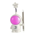 thumbnail image 2 of Astronaut LED Desk Lamp, USB Rechargeable Night Light with 360° Rotation and Built-in Pencil Sharpener, Multi-Function Bedside Lamp for Bedroom, Dorm, Study Desk, Office and Gift, 2 of 5