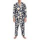 thumbnail image 3 of Fotbe Daisy Floral Pijama de Hombre con Estampado de Manga Larga, Conjunto de 2 Piezas, Ropa de Dormir Suave y Cómoda con Bolsillos-X-Large, 3 of 7