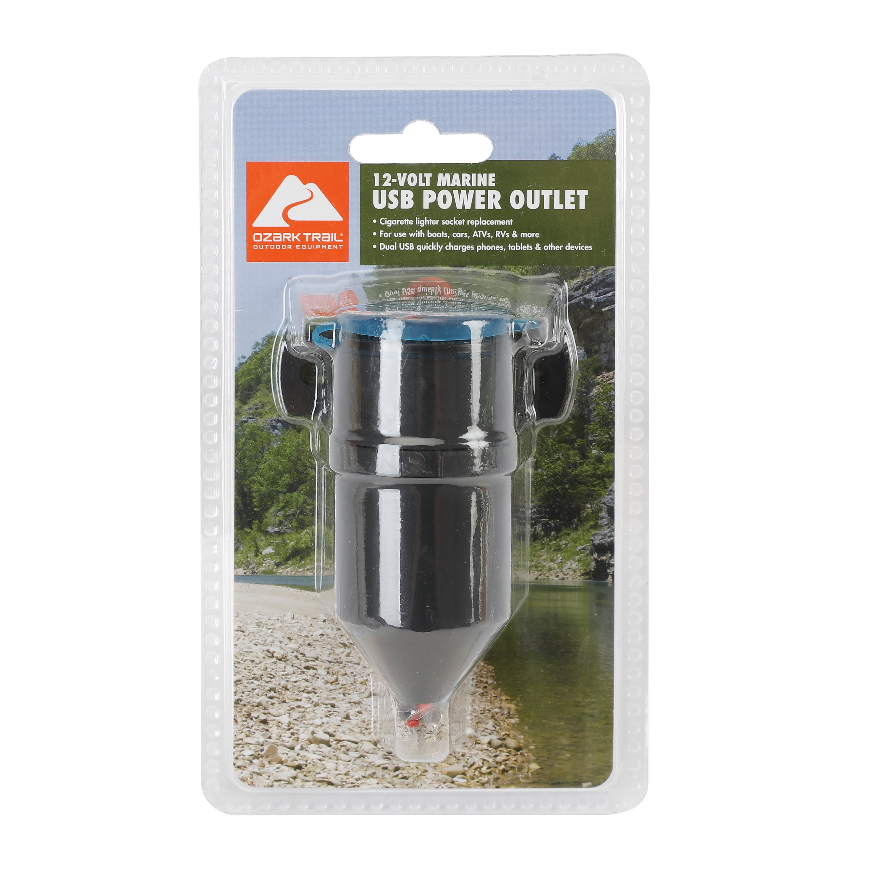 Ozark Trail 12 Volt Marine USB Power Outlet, Model BT6530