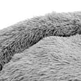 thumbnail image 4 of Gibson Home Bow Wow Buddy Pet Dog Bed, 30" x 30", Shaggy Gray, 4 of 6