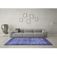 thumbnail image 3 of Ahgly Company Indoor Round Persian Blue Traditional Area Rugs, 7' Round, 3 of 4