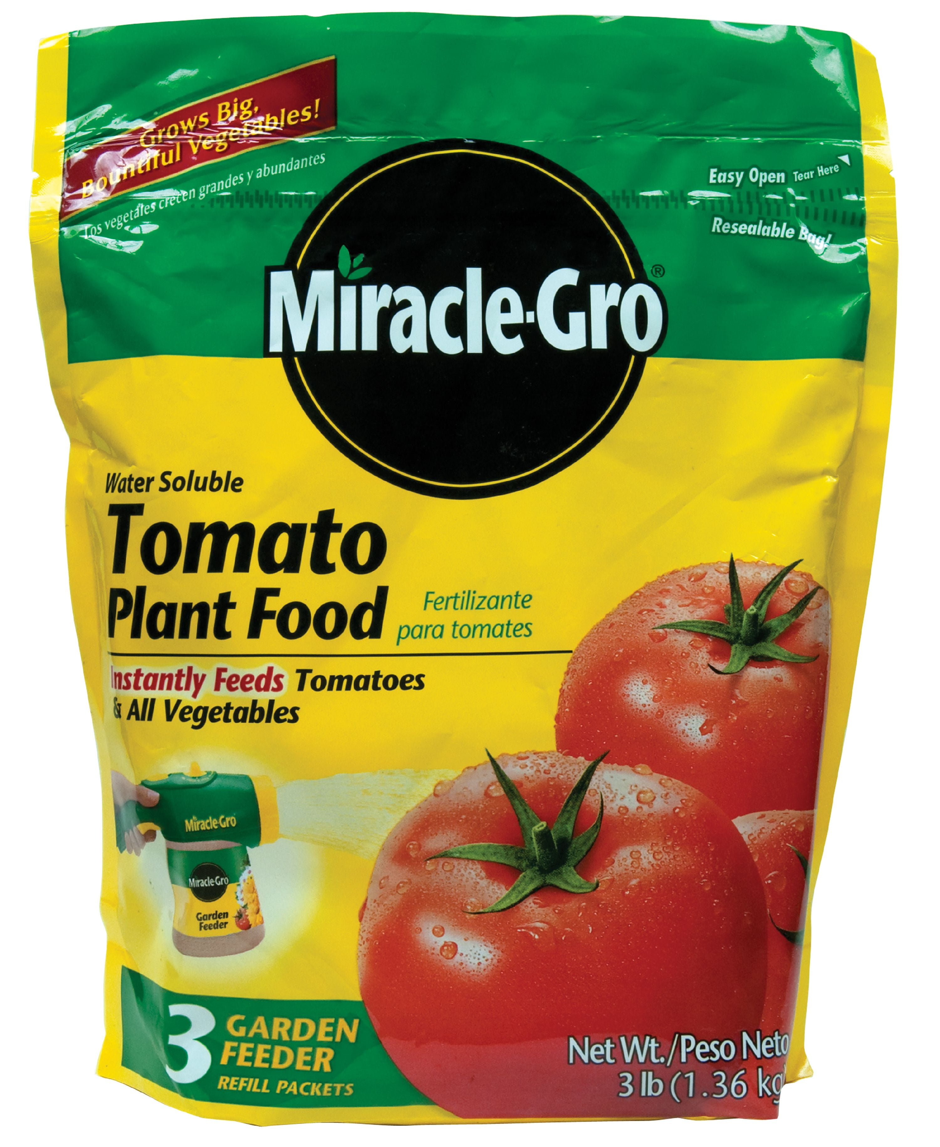 Miracle Gro Water Soluble Tomato Plant Food 3 Lbs