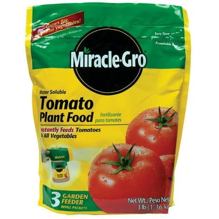 Miracle-Gro Water Soluble Tomato Plant Food, 3