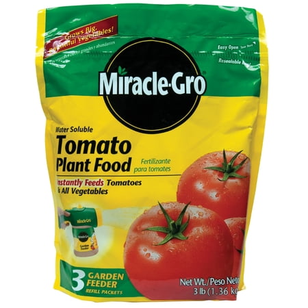Miracle Gro Water Soluble Tomato Plant Food 3 Lb Walmart Com