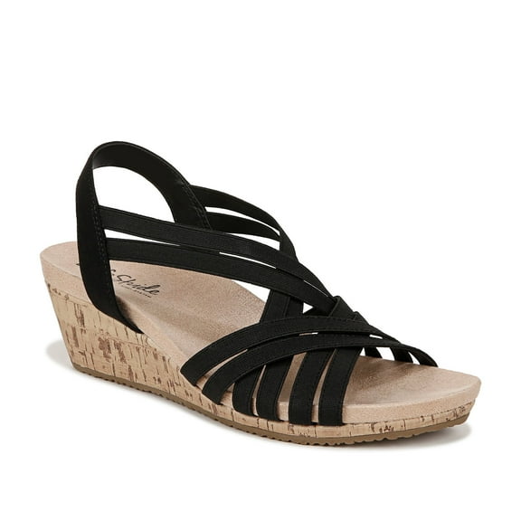 LifeStride Womens Mallory Strappy Slingback Sandal - Medium & Wide Width