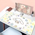 thumbnail image 2 of Alfombrilla de ratón Sanrio Cinnamoroll Kawaii para ordenador portátil, alfombrilla para teclado de gabinete de jugador de Anime, alfombrilla de escritorio de dibujos animados, 2 of 5