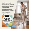 thumbnail image 4 of Floor Cleaning Tablets 12 Pack Tile Floor Stain Remover Odor Eliminator Fresh Scent Mopping Tabs for Hard Floors Streak Free Shine Daily Home Cleaning Supplies Bathroom Kitchen Use Home Cleaning Kit, 4 of 9