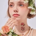 thumbnail image 4 of 24 Sheets Variety Temporary Tattoos For Men Women, Arm Neck Temp Tattoo Temporary Tatoos Sticker Set, 4 of 6