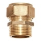 thumbnail image 1 of Latón De Púas De Manguera Acoplador Recta De Rosca De Montaje De Tubería De Aluminio como se describe, 1 of 3