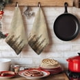 thumbnail image 6 of Brown Forest Kitchen Towels Set of 1, Vintage Tree Farmhouse Botanical Absorbent Dish Towels for Kitchen, Microfiber Hand Towel, Quick Drying Tea Towel for Cleaning Decorative Dishcloths, 6 of 7