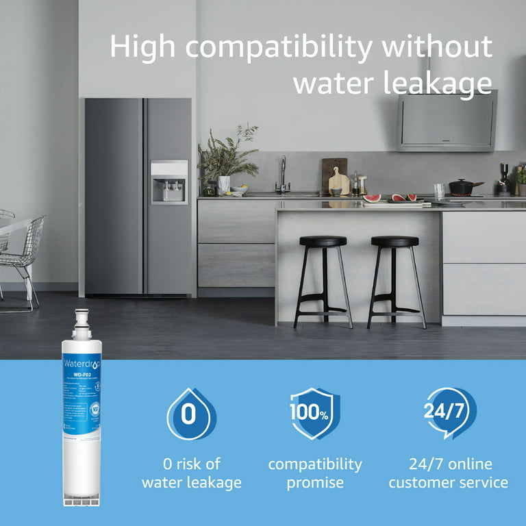 Waterdrop Refrigerator Water Filter Replacement For Whirlpool - 4396508 -  3ct : Target