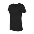 thumbnail image 2 of Next Level - Plain T Shirt for Women - Short Sleeve Women Shirts - Womens Black Shirt - Value Basic Daily Plain, 2 of 5