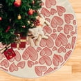 thumbnail image 5 of GZHJMY Valentine's&nbsp;Day Love Heart&nbsp;Tree&nbsp;Skirt, Double&nbsp;Layers Xmas Tree Skirts for Valentine's&nbsp;Day, Holiday Party Indoor Outdoor Home Office Ornaments, 48", 5 of 6