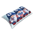 thumbnail image 3 of Disketp Pillow Covers Cute Gnomes In Usa Pattern Throw Pillow Case Cushion Covers,Cushion For Bedroom,Couch,Home-14"X20", 3 of 9