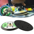 thumbnail image 3 of KAIRUITE 6in 150mm 6holes Sander Backing Pad Hook & Lo op Polisher Sponge Sanding Disc, 3 of 8