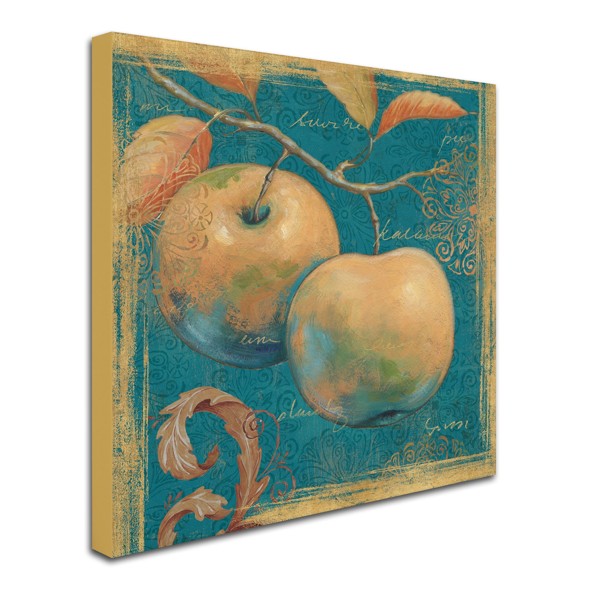 Trademark Fine Art "Lovely Fruits II" Canvas Art by Daphne Brissonnet