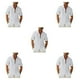 thumbnail image 1 of Camisa con botones para hombres Qarigey Estilo casual Verano Playa Blanco XXL, 1 of 6