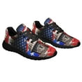 thumbnail image 6 of Puerto Rico American flag Shoes Sneakers for Women Men Black Size 10.5, 6 of 7