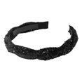 thumbnail image 5 of Unique Bargains 1 Pc Sequins Weave Headbands for Women Black, 5 of 6