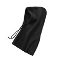thumbnail image 1 of Bufanda con capucha jinwen Gorro de punto Negro, 1 of 5