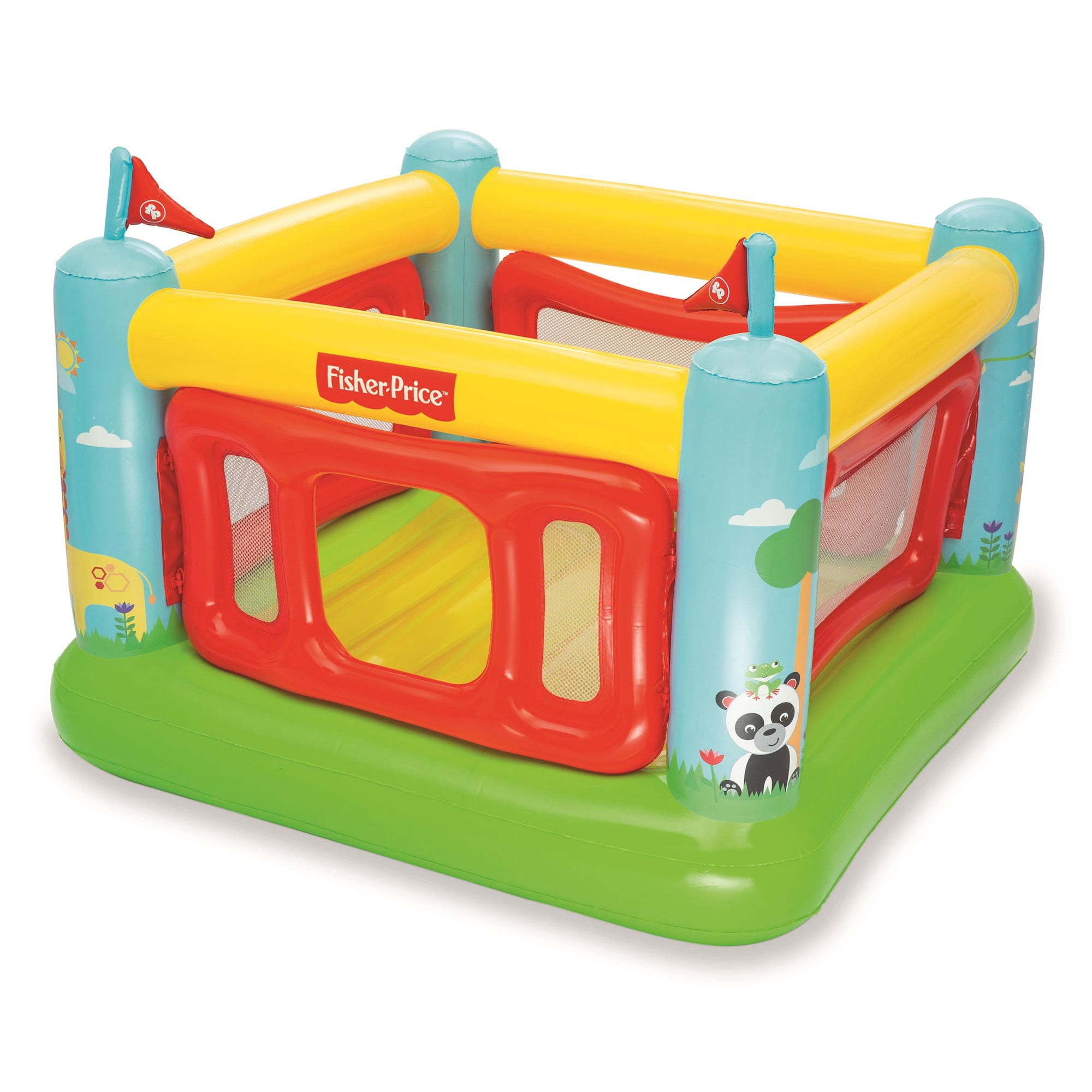 fisher price bouncetacular inflatable bounce house