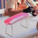 thumbnail image 1 of Reposabrazos plegable para uñas, cojín para uñas, soporte para manos, lavable, ergonómico, de piel sintética, con esponja, para profesionales de las, 1 of 8