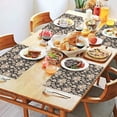 thumbnail image 2 of Pioneer Flower Floral Print Pattern Summer Placemats Table Placemats Set Of 4-Linen Kitchen Washable Placemats Table Mats 12x18 Inch Non-Slip Heat Resistant, 2 of 6