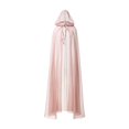 thumbnail image 2 of Gunia Medieval Hooded Cloak For Adult Elegant Long Cape Cosplay Halloween Costume Role Play Dress Up Outfits Stage Performance Holiday Party Wear,Gold, 2 of 4