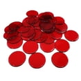 thumbnail image 3 of 100 piezas de fichas de póquer, monedas, suministro de casino, juegos rojo SM SunniMix 100 piezas de fichas de póker, 3 of 7
